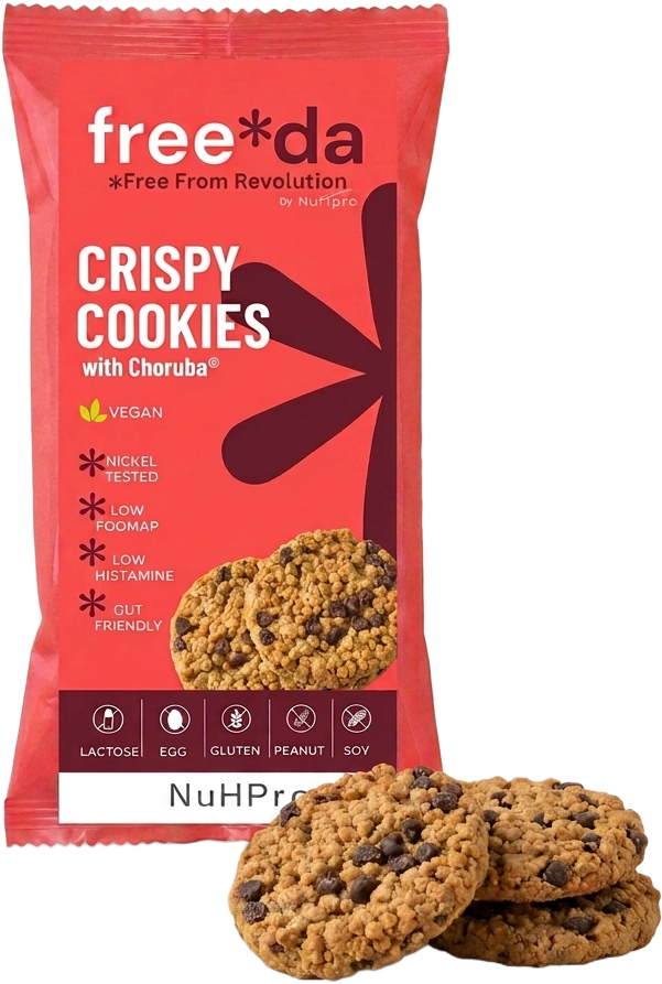 freeda Carob Crispy Cookies pack