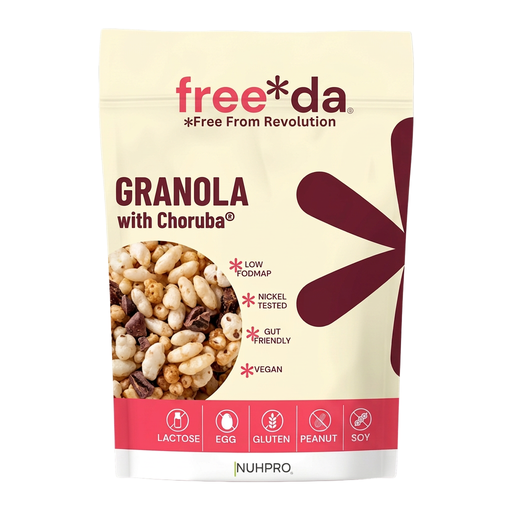 freeda* Granola with Choruba carob, 250g pack